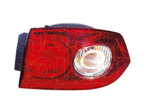 Renault Laguna 2005.05.01-2007.09.30 Hátsó lámpa üres jobb külső (Limousine) DEPO (0S2D)