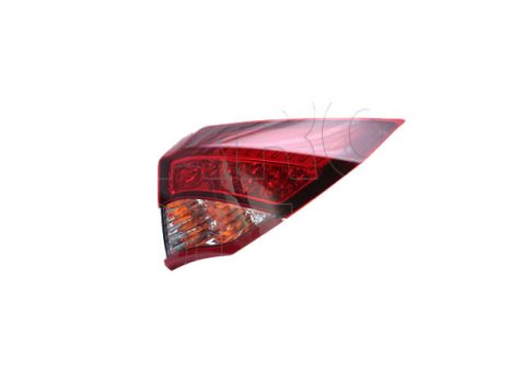 Renault Laguna 2011.01.31- Hátsó lámpa kpl. jobb LED-es, külső, fekete (0HWN)