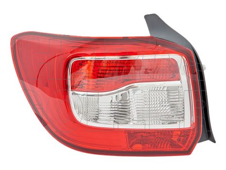 Dacia Logan 2012.10.01-2017.08.01 Hátsó lámpa üres bal DEPO (1D6J)