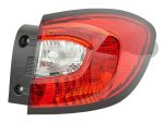   Renault Captur 2013.06.01-2016.08.30 Hátsó lámpa üres jobb (-17.05) DEPO (1EH8)
