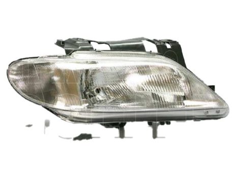 Citroen Xsara 1997.11.01-2000.10.31 Fényszóró H4 fehér villogóval jobb DEPO  (0MHM)