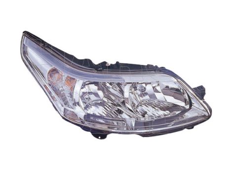 Citroen C4 2004.11.01-2008.08.01 Fényszóró H7/H1 jobb (motorral) DEPO  (0XGP)