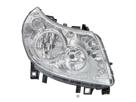 Citroen Jumper 2006.07.01-2013.12.31 Fényszóró H15/H7 jobb (motorral) DEPO (1CZY)