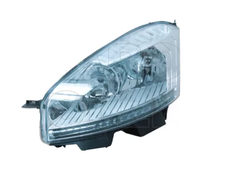 Citroen C4 Picasso 2010.11.01-2013.04.30 fényszóró H7/H1/H6 bal, feh.v., Grand is (motorral) DEPO (0YRI)
