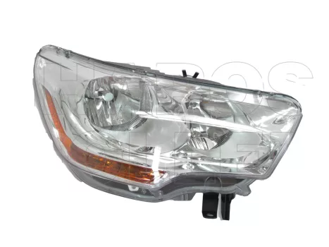 Citroen C4 2010.10.01-2014.12.01 Fényszóró H1/H7+nappali fény jobb (motorral) DEPO (084L)