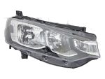   Citroen C-Elysée 2017.11.01- Fényszóró H1/H7 jobb (motoros állítás, motor nélkül) DEPO * (1GGM)