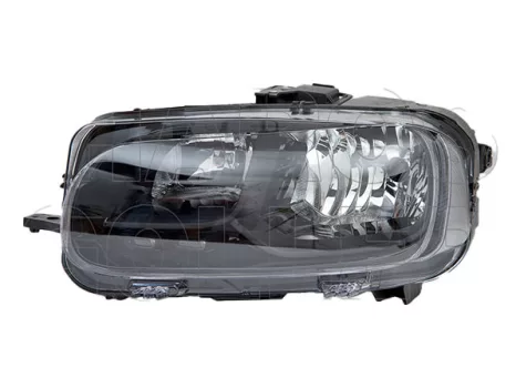 Citroen Berlingo K9 2018.06.01- fényszóró H7/H1 bal fekete házas (motorral) SZGK. DEPO (1HK3)