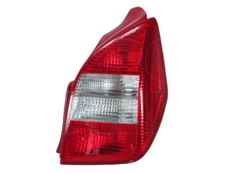 Citroen C2 2003.01.01-2008.11.30 Hátsó lámpa üres jobb 05.10-től (piros/fehér) (0IWH)