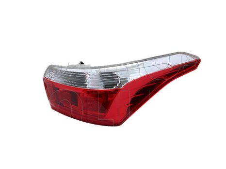 Citroen C-Elysée 2012.09.01-2017.10.30 Hátsó lámpa üres jobb (12UF)