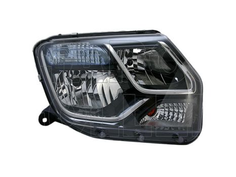 Dacia Duster 2013.06.01-2017.12.01 Fényszóró H7/H1 jobb -15.01 DEPO (141H)