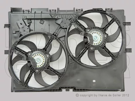 Citroen Jumper 2006.07.01-2013.12.31 Hűtőventilátor kpl. (2.2,2.3,3.0) (06MB)