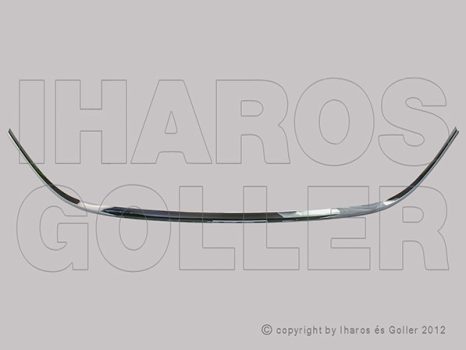 Peugeot 308 T9 2013.10.01-2017.08.01 Króm díszléc lökháritóra (Allure) (14ZX)