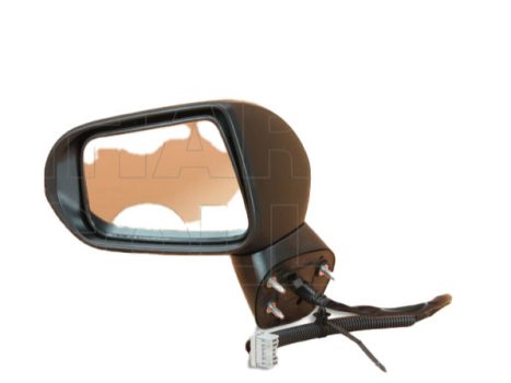 Honda Jazz 2004.09.01-2008.09.30 Visszapillantó tükör bal, domború, elektromos  állítható, irányj.  (028G)