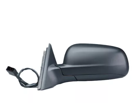 VW Passat (B5) 1996.10.01-2000.10.31 Visszapillantó tükör bal, elektromos  állítás, fűthető, fényezendő, -98 (nagy házas) (0NZI)