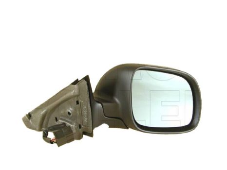 Audi A3 1996.09.01-2000.06.30 Visszapillantó tükör jobb, elektromos  állítható, fűthető, domború, kék (0DDN)