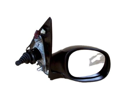 Peugeot 206 1998.09.01-2007.07.31 Visszapillantó tükör jobb, bowdenes állítható, domború, fűthető, (0KGD)