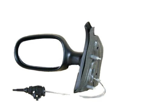 Renault Megane Scenic 1999.10.01-2003.06.30 Visszapillantó tükör bal, bowdenes állítás,aszferikus,fényez. (0IKH)
