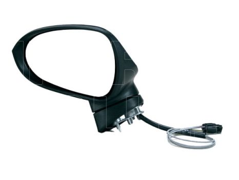 Seat Ibiza 2008.05.01-2012.03.23 Visszapillantó tükör bal, bowdenesállítható, domború, fényezendő (0YX3)