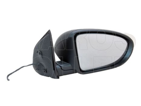 Nissan Qashqai J10 2007.03.01-2010.04.30 Visszapillantó tükör jobb, elektromos  állítás, fűthető, fényez.,domború, behajthatóajt. (0ZE9)