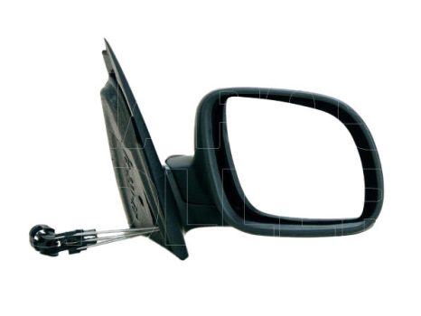 Seat Arosa 1997.04.01-2000.08.31 Visszapillantó tükör jobb, bowdenesállítható,domború(130mm széles) (0NI6)