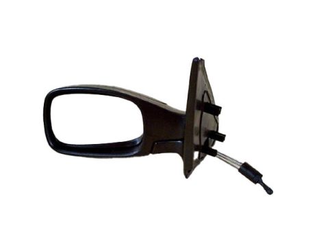 Peugeot 306 1993.03.01-1997.04.30 Visszapillantó tükör bal, bowdenes állítható, aszferikus (0CT0)