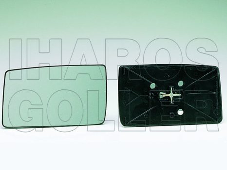 Renault Espace 1988.07.01-1991.03.31 Tükörlap cserélhető bal,elektromos  állítás, sík (0X28)