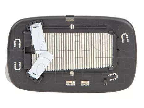 Volvo C70 2005.10.01-2013.12.31 Tükörlap cserélh. jobb, domború, fűthető (szögl. felf) (14NX)