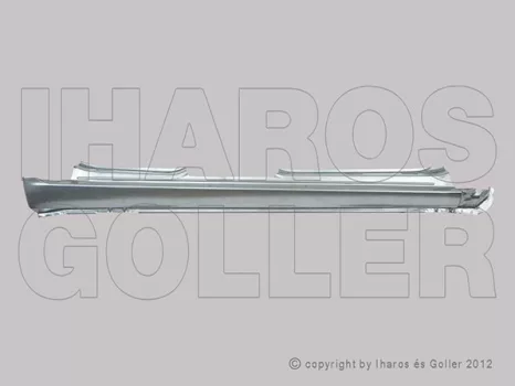 Mazda 6 2002.03.01-2005.05.31 Küszöb jobb (küszöb díszléc lyukakkal) (057H)