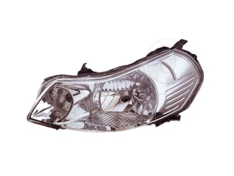 Fiat Sedici 2006.05.01-2009.07.01 Fényszóró H4 bal motoros (Valeo-tip) DEPO (0TE5)