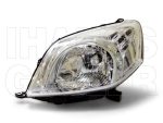   Citroen Nemo 2008.02.01- Fényszóró H4 bal (motorral) DEPO (0XED)
