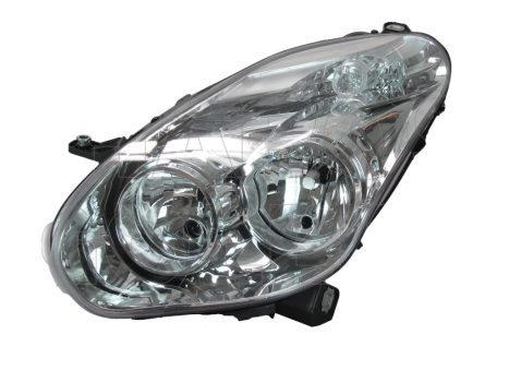 Fiat Doblo 2009.09.01-2014.12.31 Fényszóró H1/H7 bal (motorral) DEPO (082K)