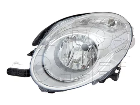 Fiat 500L 2012.03.06-2017.05.01 Fényszóró H7 bal, tompított (motorral) DEPO (0WPJ)