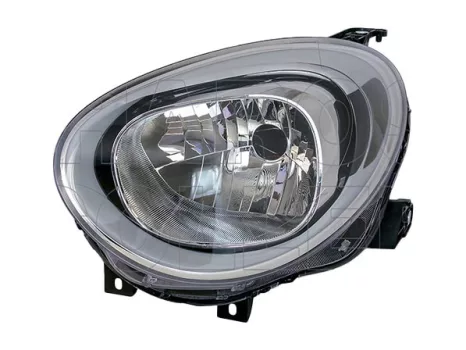 Fiat 500X 2014.09.01- Fényszóró H4/LED bal (motorral) DEPO (1ABV)