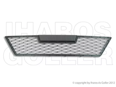 Seat Leon 2009.03.01-2012.11.30 Rács a lökhárítóba közép (08TL)