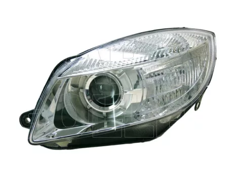 Skoda Fabia 2007.05.01-2010.03.31 Fényszóró DE H7 bal (motorral) DEPO (0V3B)