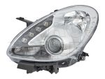   Alfa-Romeo Giulietta 2010.04.01-2016.05.30 Fényszóró H7/H1 bal LED króm házas (motorral) DEPO (0NHW)