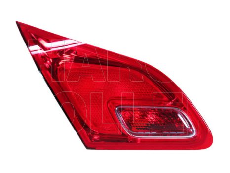 Opel Astra J/1 2009.09.01-2012.08.31 Hátsó lámpa üres jobb belső, pir./fehér (5 a.) MM (0456)