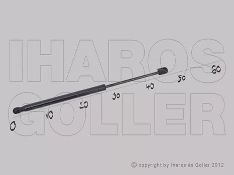 Suzuki Swift (RS) 2005.02.01-2010.08.31 Gázrugó, 410N, 439,5mm (csomagtér ajtó teleszkóp) (1FYP)