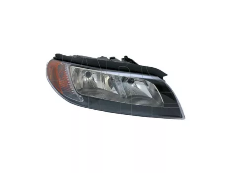 Volvo S80 2006.03.01-2011.04.30 Fényszóró H7/H9 jobb, fekete házas (motorral) DEPO  (0WKF)
