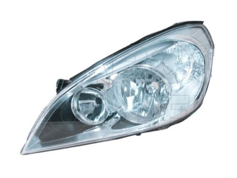 Volvo S60 2010.09.01-2013.12.31 fényszóró H7/H9 bal, LED-es (motorral) DEPO (05LK)