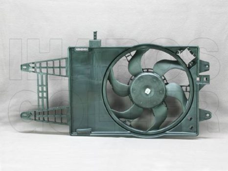Fiat Idea 2003.01.01-2011.02.28 Hűtőventilátor kpl., kiv. klímás(1.2,8-16V) (0FPT)