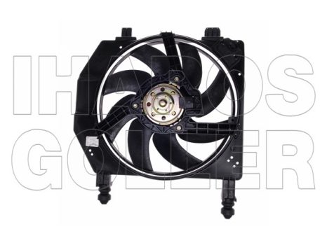 Ford Fiesta 1995.08.01-1999.08.31 Hűtőventilátor kpl. (1.3, 1.8D, 2+2 pól. csatl.) (0U07)