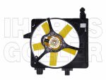   Ford Fiesta 1999.09.01-2002.03.31 Hűtőventilátor kpl. (1.3 2 pól. csatl) (0U09)