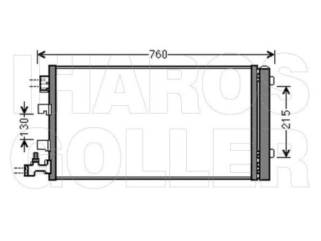 Renault Fluence 2009.10.01- Légkondihűtő VALEO (1.5DCi,1.6,)  (1NSU)