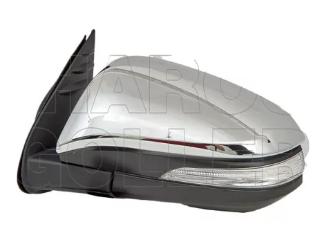 Toyota Hilux (AN120/AN130) 2020.06.01- Visszapillantó tükör bal, elektromos  állítás villogós króm (1R0X)