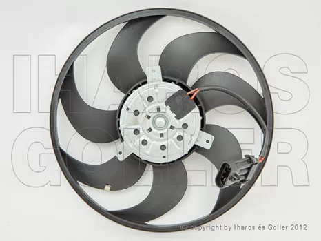 Opel Astra H 2003.09.01-2014.08.31 Hűtőventilátor-mot. lapáttal (1.6; 1.7-1.9CDTI) (1CU9)