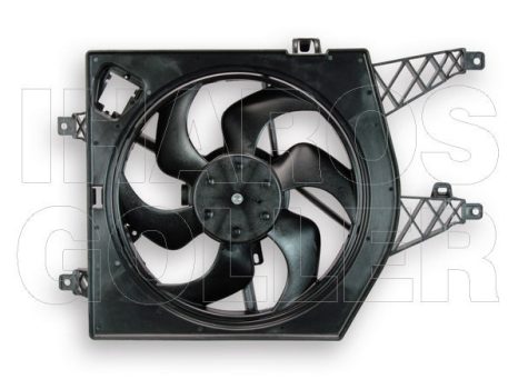 Renault Twingo 2007.08.01-2011.12.31 Hűtőventilátor kpl.  (035D)