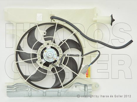 Citroen C1 2005.01.01-2008.12.31 Hűtőventilátor kpl. (1.0) klíma nélkül (04ZW)