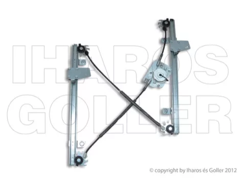 Nissan Primera (P12) 2002.03.01-2007.12.31. Ablakemelő (motor nélkül) bal első VALEO (0PEH)