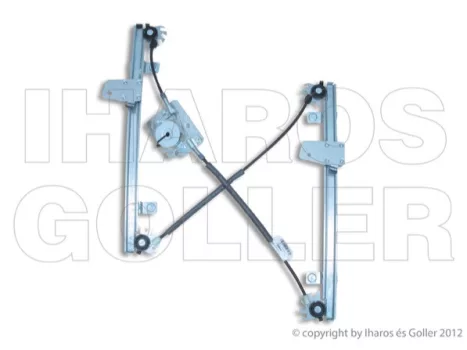 Nissan Primera (P12) 2002.03.01-2007.12.31. Ablakemelő (motor nélkül) jobb első VALEO (0PEI)